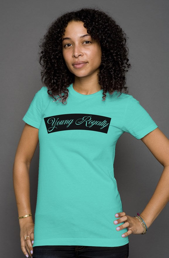 Traditional Young Royalty Women&amp;#39;s Banner T-Shirt