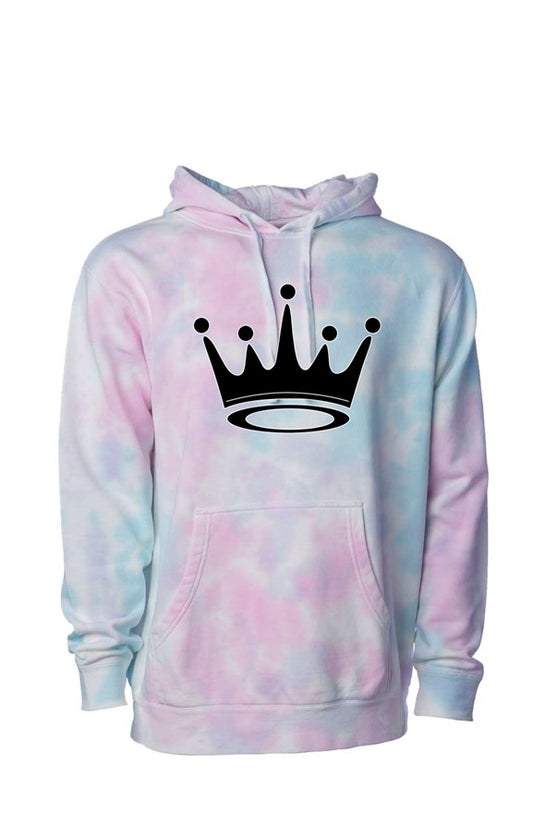 Young Royalty® Tie Die Cotton Candy pullover hoody