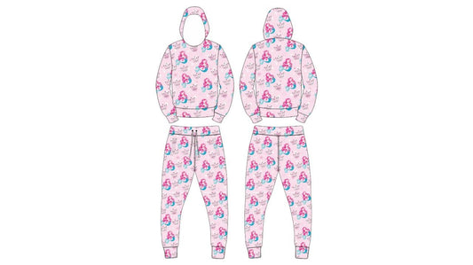 Girl's Young Royalty® Mermaid Jogger Suit